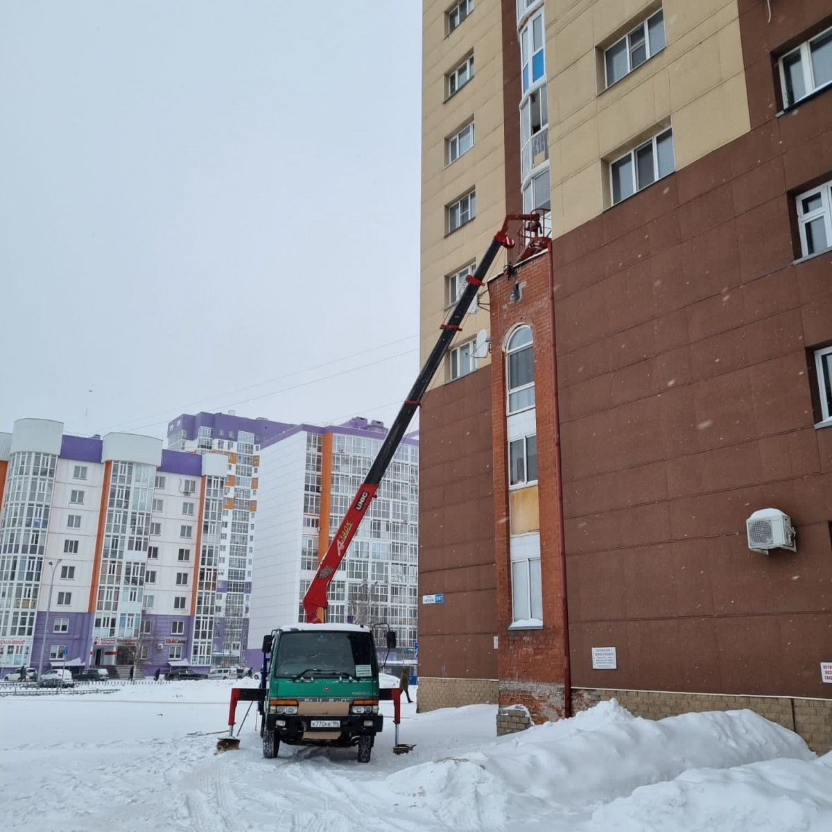 Перевозка и установка опор, столбов освещения манипулятором в Саранске по  низкой цене